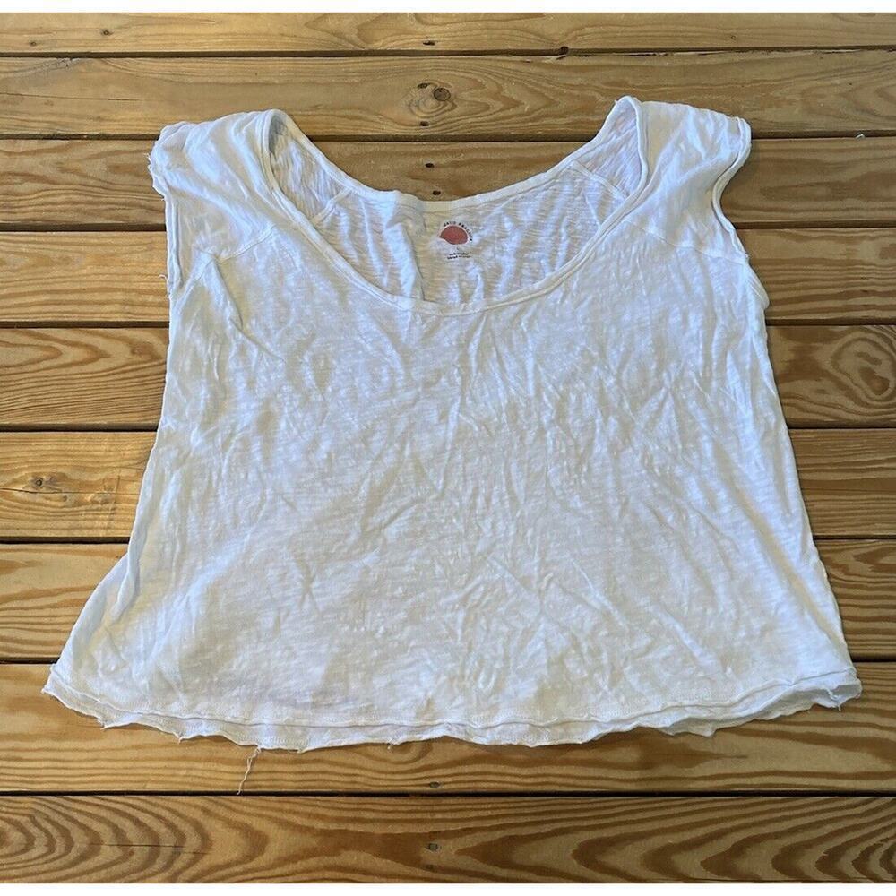 Daily Practice Scoop Neck Sleeveless Top Size Large Women’s White